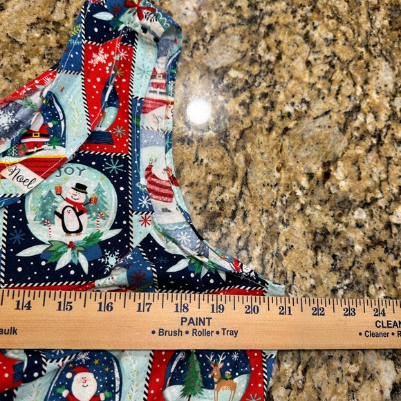 Handmade Women’s Christmas cat Dress. No size tag. See measurements - Picture 5 of 7